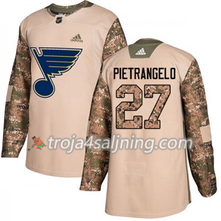 St. Louis Blues tröja Alex Pietrangelo 27 Adidas 2017-2018 Camo Veterans Day Practice Authentic - NHL Tröjor Herr St. Louis Blues tröja Alex Pietrangelo 27 Adidas 2017-2018 Camo Veterans Day Practice Authentic - NHL Tröjor Herr